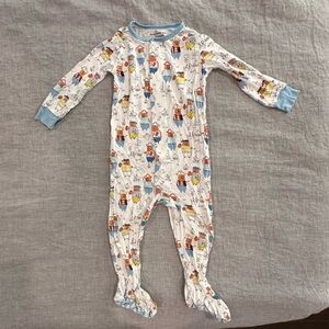 Magnetic Me Footless Pajamas Teddy Bear Pirates